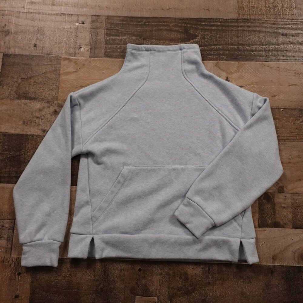 Athleta Girl Cozy Karma Sweatshirt‎ girls' large 12 mist blue heather